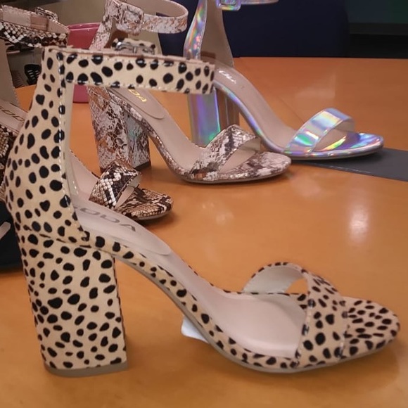 Cheetah Print block heel - Picture 6 of 7